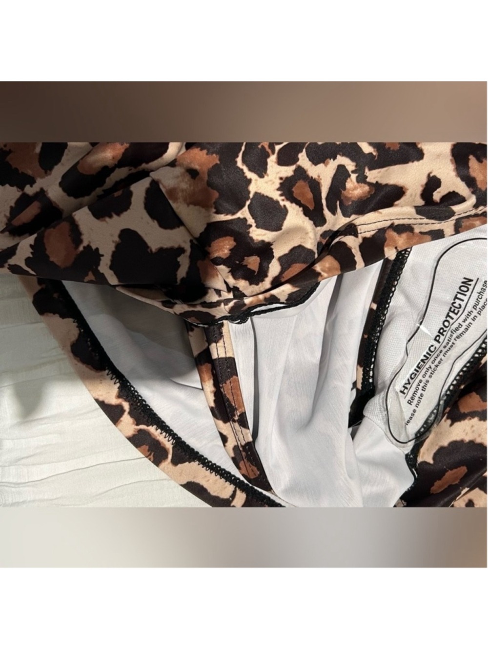 Leopard Print Women's Swim Skirt - Picture 5 of 5